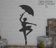 || When I'm Bored || Decor || Wall Sticker || Ballerina 