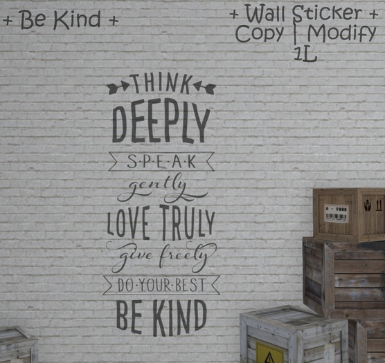 || When I'm Bored || Decor || Wall Sticker || Be Kind