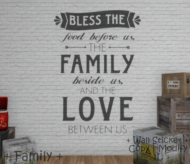 || When I'm Bored || Decor || Wall Sticker || Family