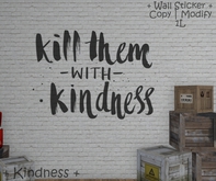 WIB - Wall Sticker - Kindness