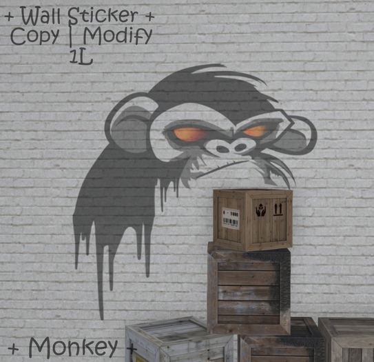 WIB - Wall Sticker - Monkey