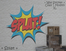 || When I'm Bored || Decor || Wall Sticker || Splat