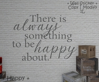 || When I'm Bored || Decor || Wall Sticker || Happy