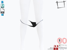 Dae Obj FBX Bikini-Panty Off Below Knee Maitreya, Ocacin, Slink, Belleza, Voluptuous