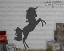 WIB - Wall Sticker - Unicorn