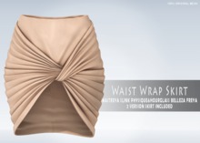 iS Waist Wrap Skirt NUDE