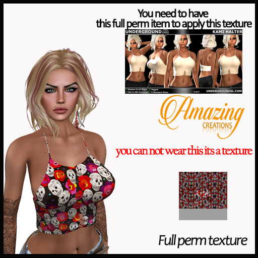 AmAzINg CrEaTiOnS Full Perm Texture- KAMI HALTER-43