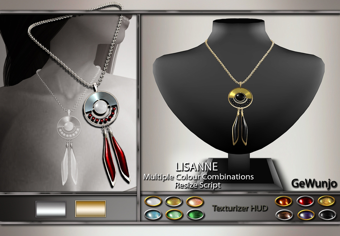 GeWunjo : LISANNE necklace...
