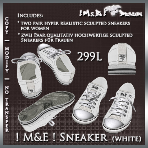 ! M&E ! Sneakers / Chucks (white)