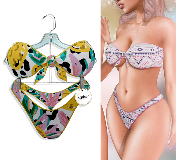 e.marie // Bandeau Bikini - Fruity 