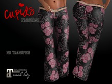 *CF*Bell Bottoms - MAITREYA Black Rose