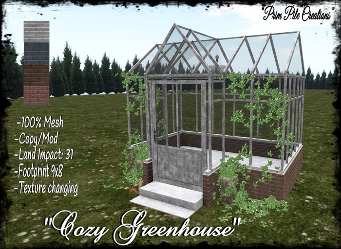 ~PPC~ Cozy Greenhouse BOXED
