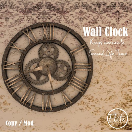 [ELITE] Mesh Wall Clock 
