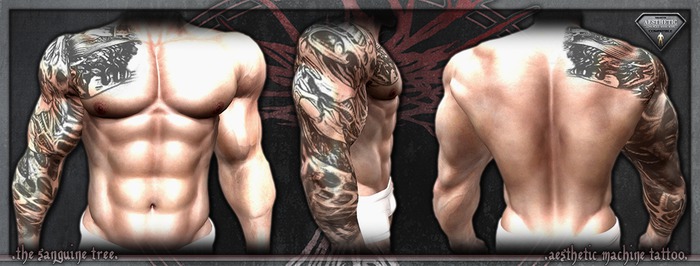 [ t.s.t ] Aesthetic Machine Tattoo [ WEAR & CLICK ]