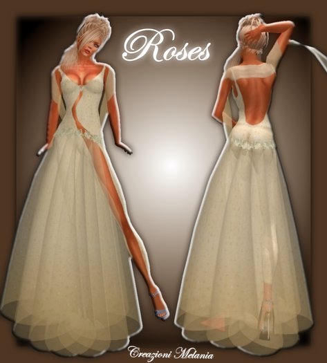 Melania - Roses Dress