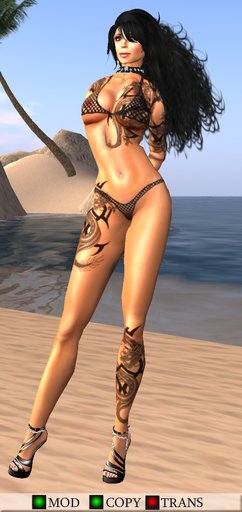 Teeny Bikini - Micro 3 - Mesh - PACK