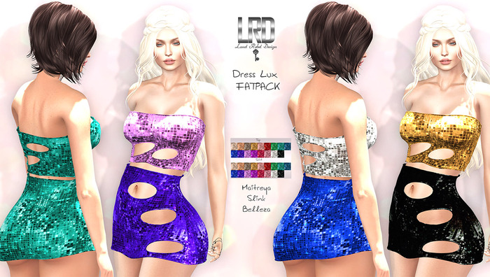 LRD Lux dress Fatpack