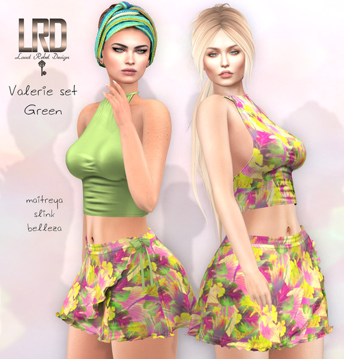 LRD Valerie outfit green