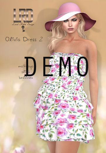 LRD Olivia dress Demo
