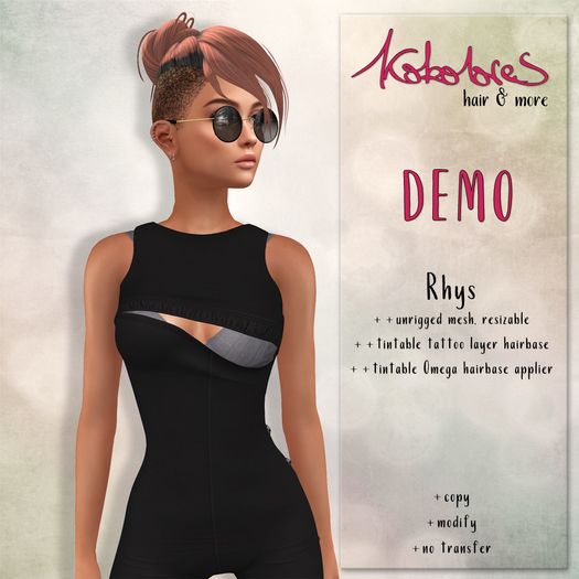 [KoKoLoReS] Hair - Rhys - DEMO - wear me!