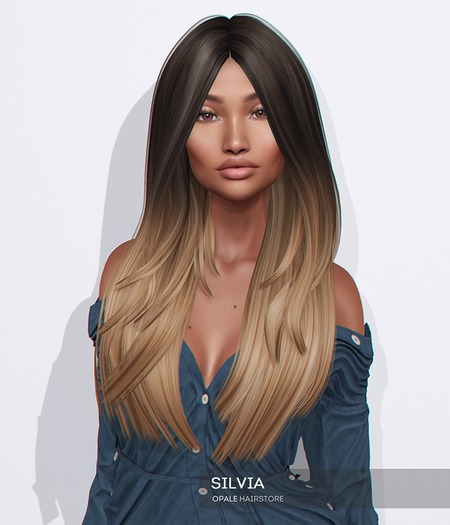 Second Life Marketplace - Opale . Silvia Hair [Red]