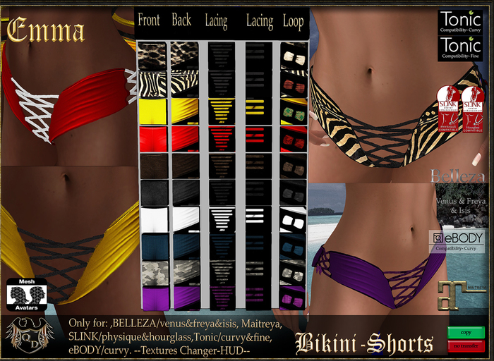 Bikini Shorts "Emma"*