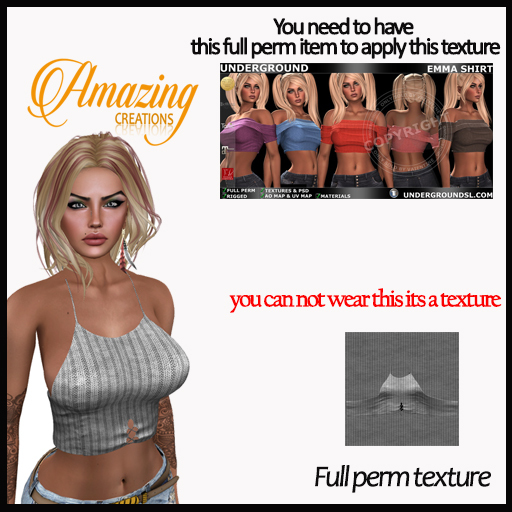 AmAzINg CrEaTiOnS Full Perm Texture- KAMI HALTER-62