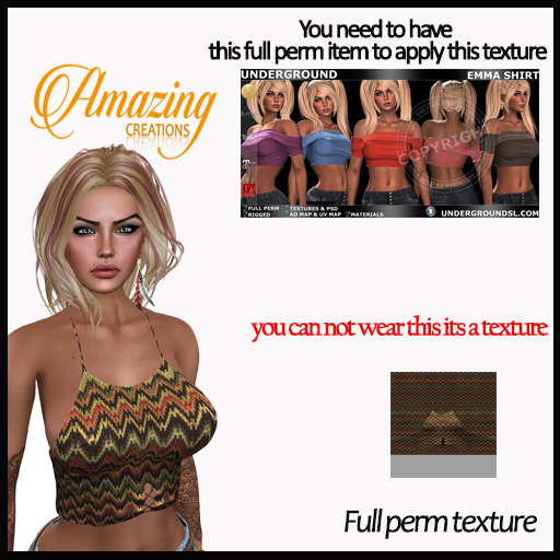 AmAzINg CrEaTiOnS Full Perm Texture- KAMI HALTER-63