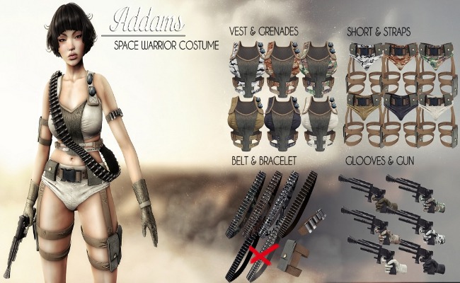 Addams // Space Warrior - Acces // Beige // M // RARE