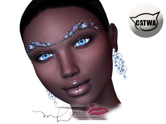 Catwa Face Gems Sparkle Glitter