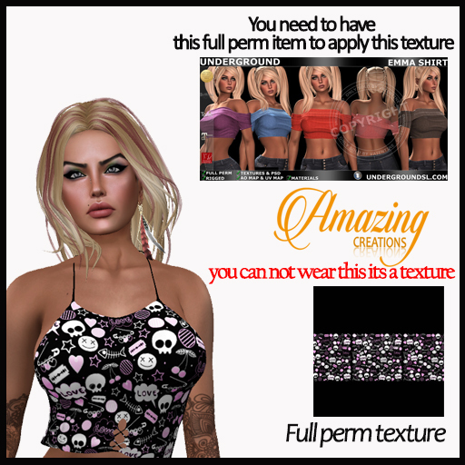 AmAzINg CrEaTiOnS Full Perm Texture- KAMI HALTER-16