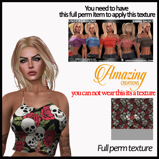 AmAzINg CrEaTiOnS Full Perm Texture- KAMI HALTER-19