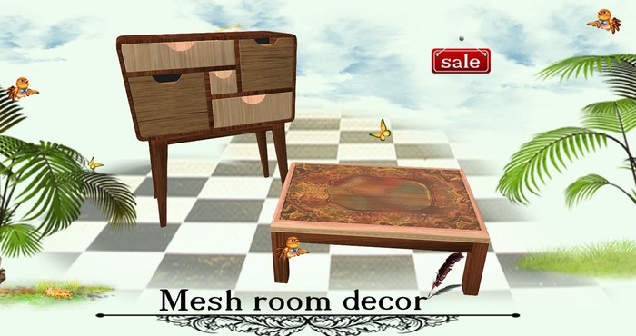 Mesh room decor v. 1
