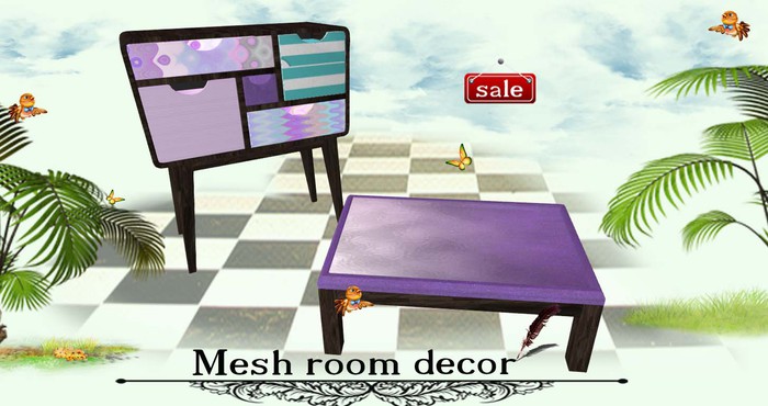 Mesh room decor v. 2