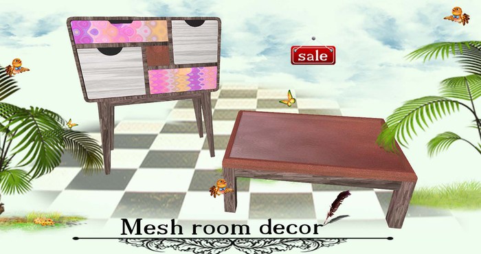 Mesh room decor (C&M) v. 3