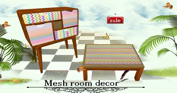 Mesh room decor (C&M) v. 6