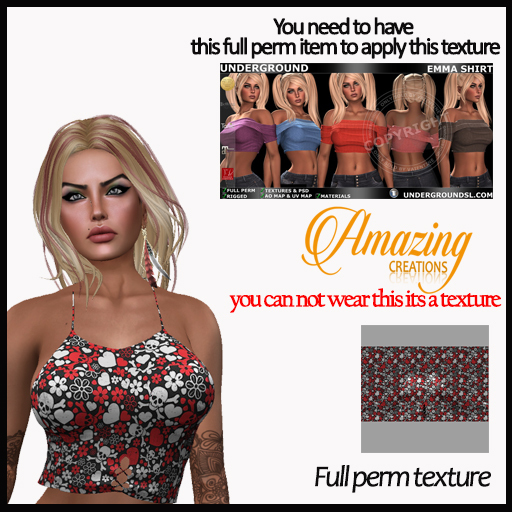 AmAzINg CrEaTiOnS Full Perm Texture- KAMI HALTER-20