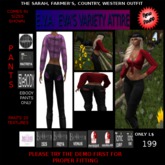 Sarah Pants by E.V.A.'S