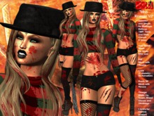 **MISS KRUEGER V2 TERROR STYLE THEME COSTUME COMPLET OUTFIT **
