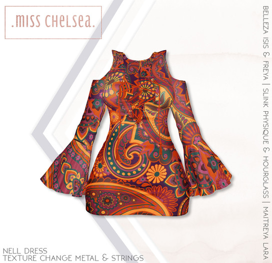 .miss chelsea. Nell Dress Paisley CLEARANCE