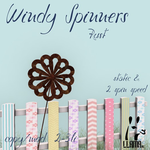 Llama Inc - Windy Spinners - Rust