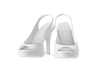 Ao glam peptoe high heel sandals