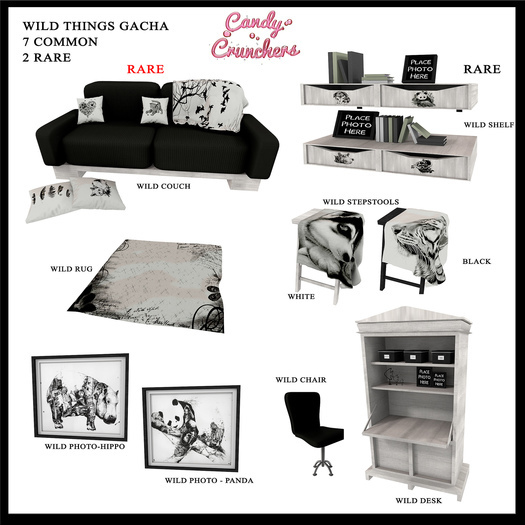 Candy Crunchers - Wild Couch -RARE