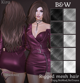{Limerence} Kira hair-B&W