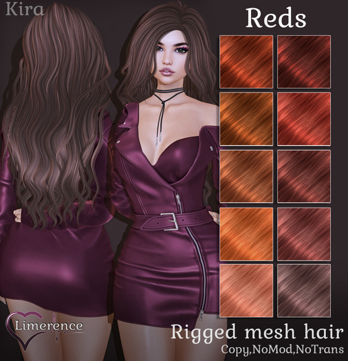{Limerence} Kira hair-Reds