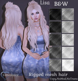 {Limerence} Lisa hair-B&W