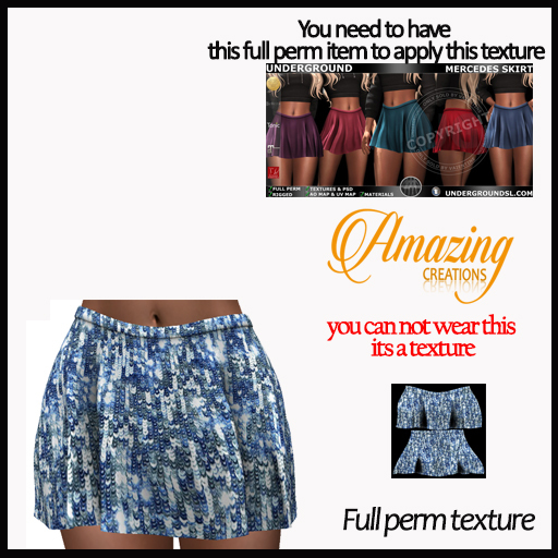AmAzINg CrEaTiOnS Full Perm Texture- MERCEDES SKIRT-17