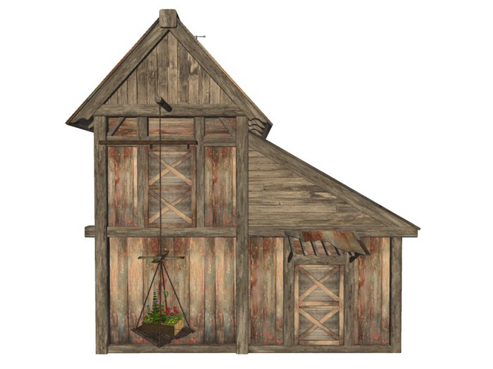 MSD - Barn - Light Red (54 LI)