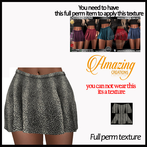 AmAzINg CrEaTiOnS Full Perm Texture- MERCEDES SKIRT-18