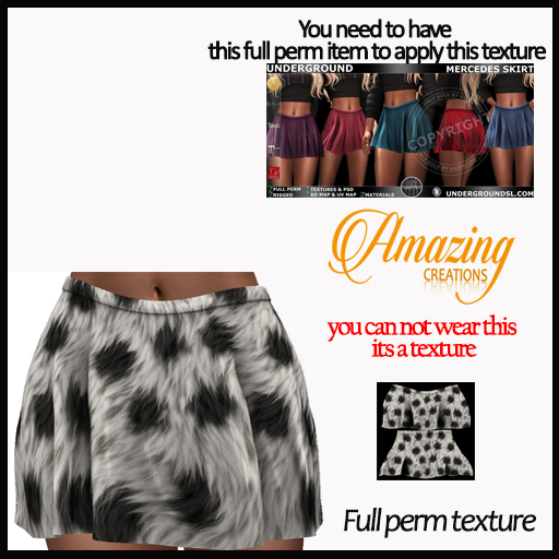 AmAzINg CrEaTiOnS Full Perm Texture- MERCEDES SKIRT-25